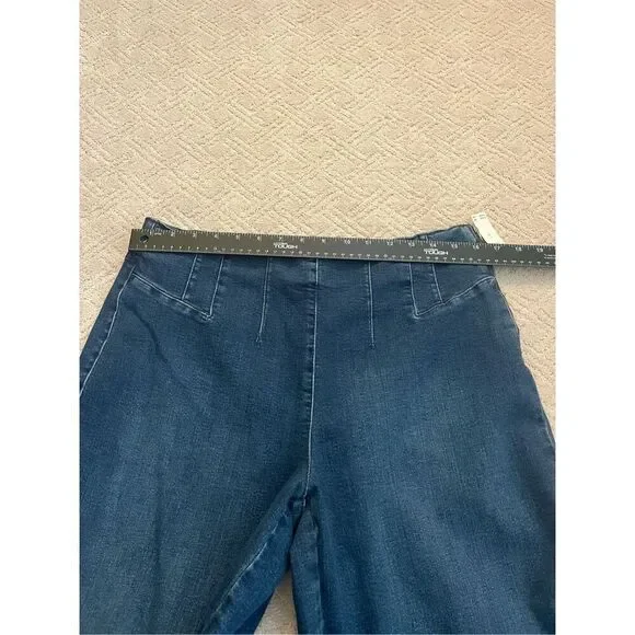 NWT Pilcro A-Line Trapeze High-Rise Wide Leg Jeans - Picture 8 of 13